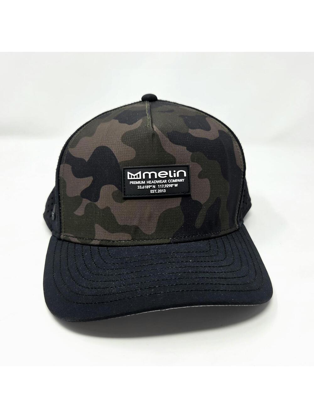 Melin Odyssey Hydro Hat Cap Snap Back Camo Mesh Performance Classic